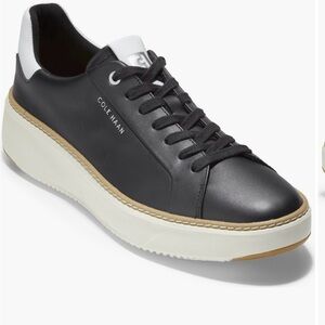 Cole Haan GrandPro Topspin Women's Black and White Sneakers Sz8